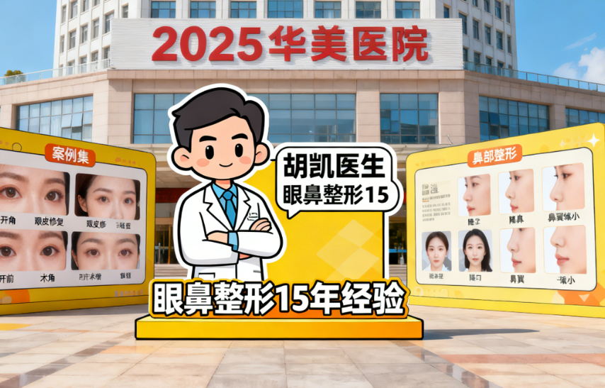 胡凱醫(yī)生眼鼻整形技術(shù)解析