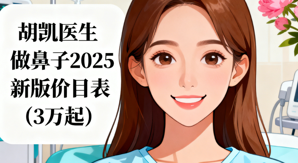 胡凱醫(yī)生做鼻子多少錢(qián)？2025新版價(jià)目表曝光，3萬(wàn)起打造媽生鼻真實(shí)案例分享