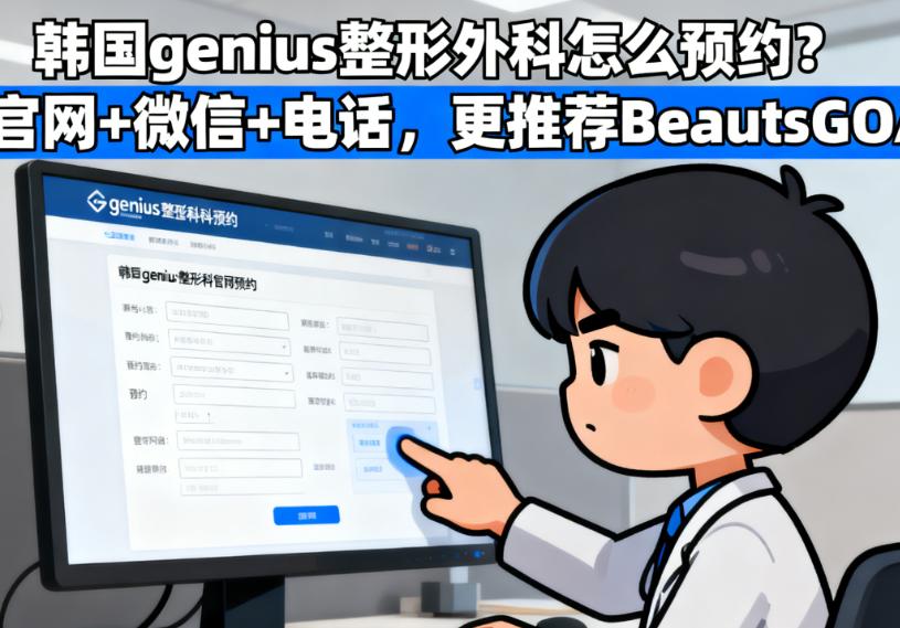 韓國 genius 整形外科怎么預(yù)約？4 種方式詳細(xì)拆解