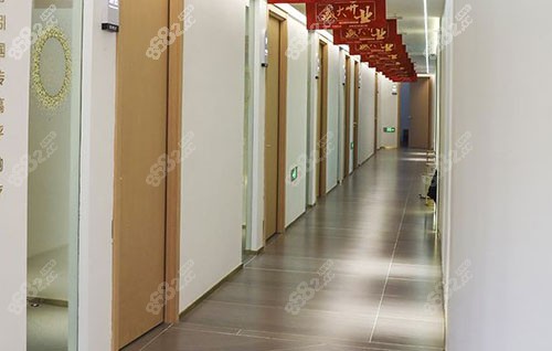 衢州藍(lán)芽口腔走廊示意圖