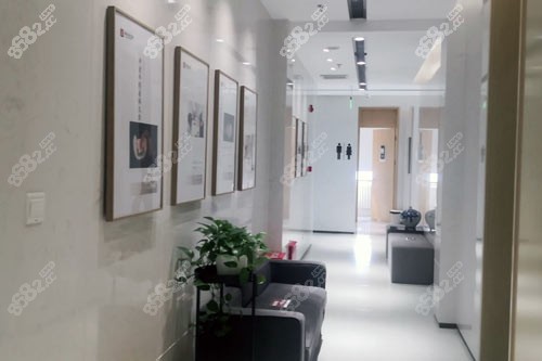 北京美冠塔口腔過道示意圖