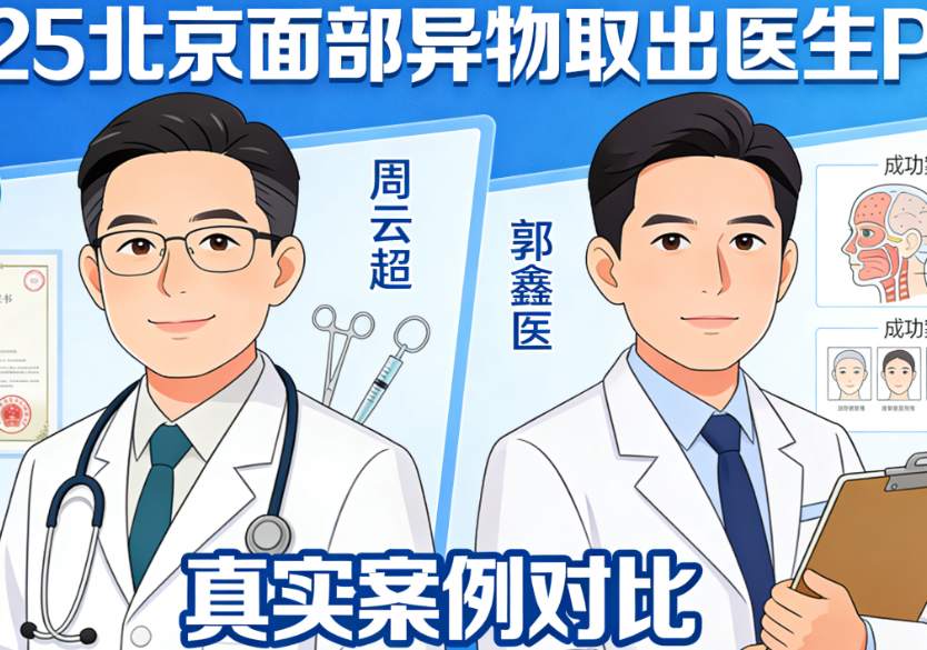 2025北京面部異物取出醫(yī)生PK