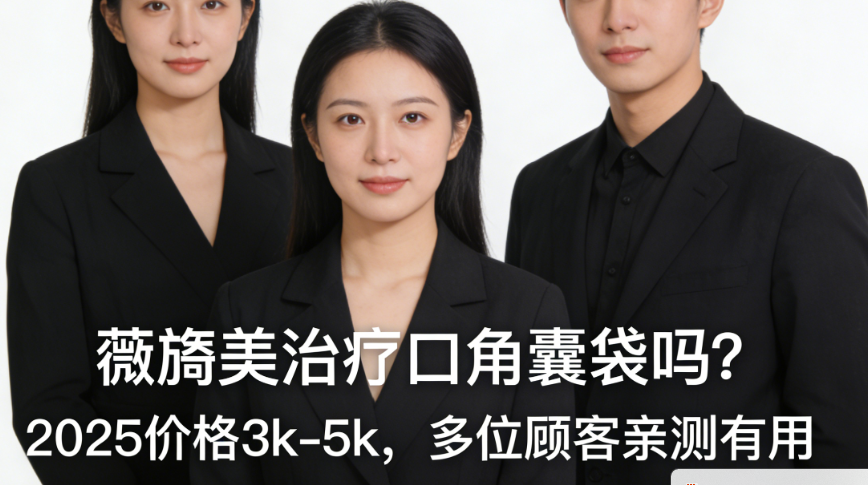 薇旖美治療口角囊袋嗎