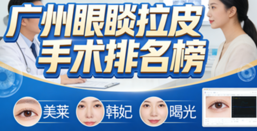 廣州眼袋拉皮手術常見問題