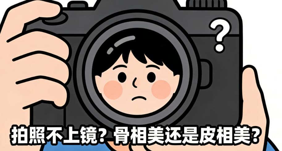 拍照不上鏡的是骨相美還是皮相美？其實兩者都可能，3個面部細(xì)節(jié)幫你快速區(qū)分