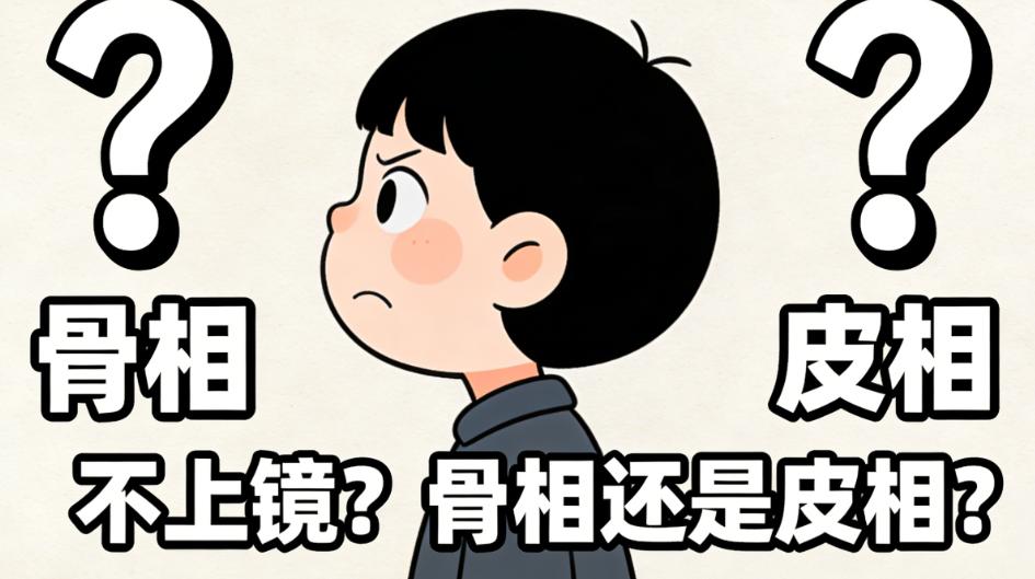 不上鏡的核心原因：骨相占6成，皮相占4成