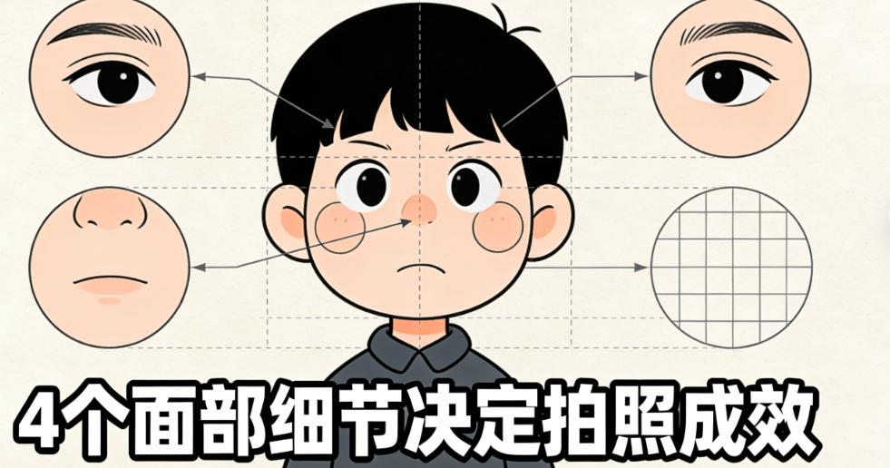 30位攝影師說真話：面部折疊度比皮相更影響上鏡