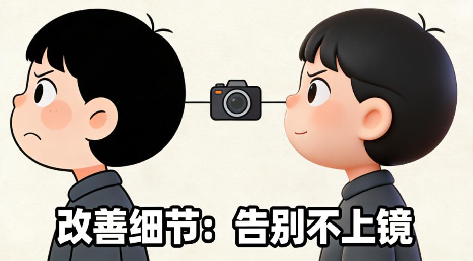 別焦慮！80%的不上鏡問題，皮相平整度能調(diào)過來