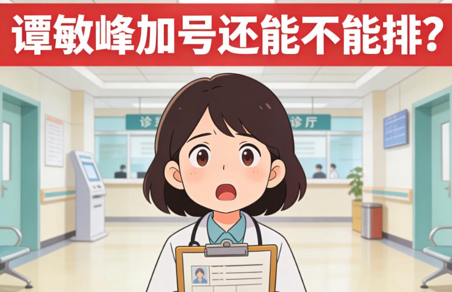 譚敏峰加號(hào)還能不能排？剛從廣州高尚面診回來，現(xiàn)場(chǎng)手動(dòng)加號(hào)成功概率極高！
