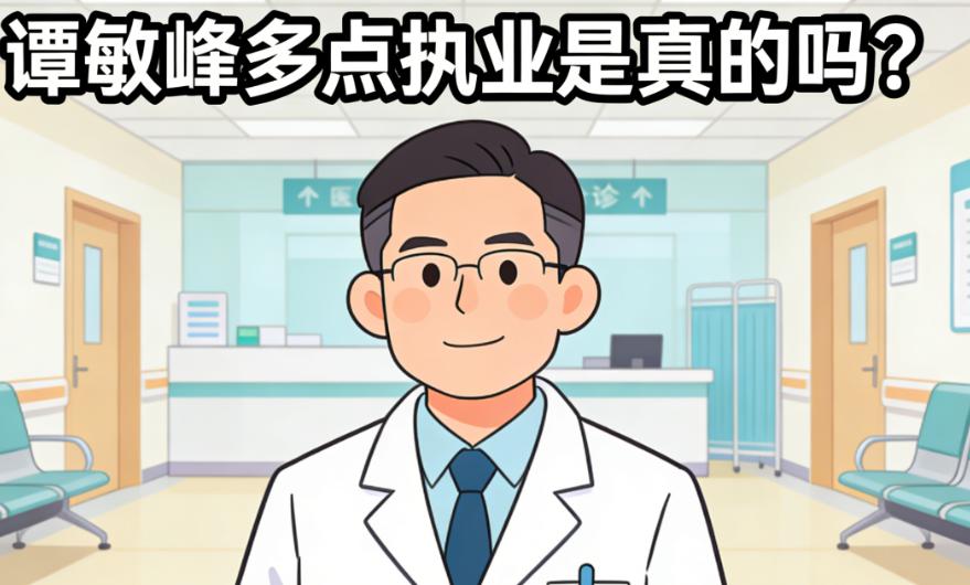 譚敏峰多點(diǎn)執(zhí)業(yè)是真的嗎？?jī)?nèi)部消息：2026年周一三五坐診深圳名麗，周二五坐診廣州高尚，周六坐診廣州安麗唯鉑金