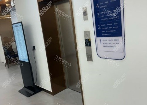 哈爾濱團圓口腔電梯處示意圖