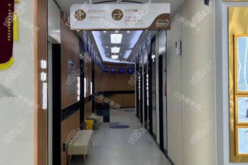 惠州深惠口腔走廊圖