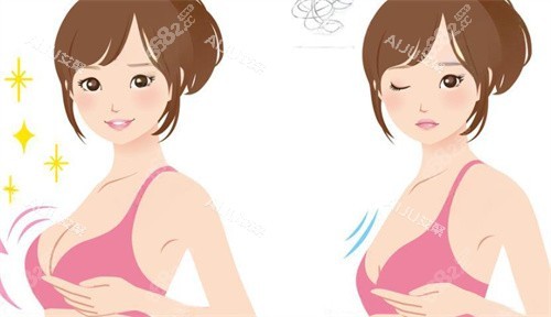隆胸手術(shù)前后對(duì)比卡通圖 隆胸手術(shù)前后對(duì)比卡通圖