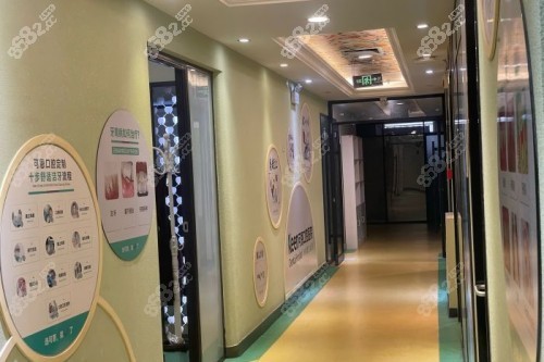 濟南可恩口腔走廊環(huán)境