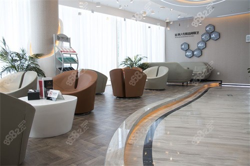 臺(tái)州牙博士口腔椒江星星廣場院區(qū)休息區(qū)環(huán)境