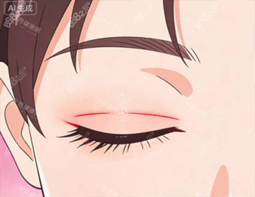 雙眼皮的手術(shù)切口