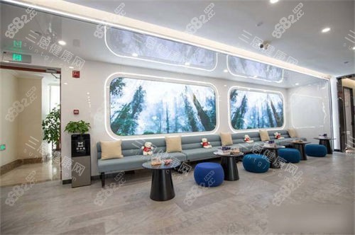 青島優(yōu)諾口腔市北總院休息區(qū)