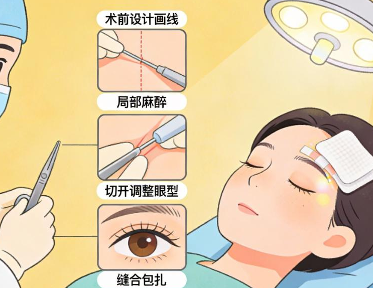 新月型雙眼皮與適合眼型