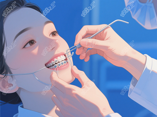 牙齒矯正粘托槽