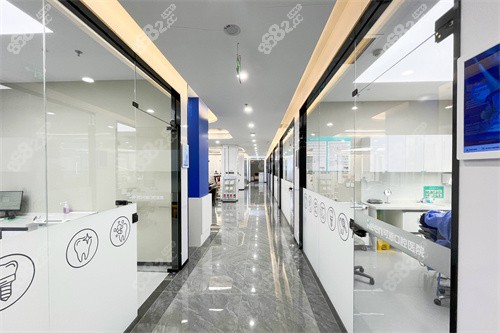 淄博可恩口腔柳泉分院走廊環(huán)境