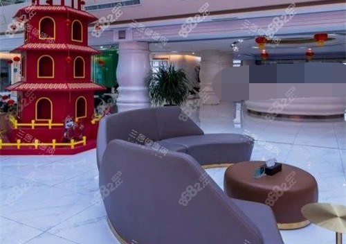 河南鄭州整形醫(yī)院大廳休息區(qū)