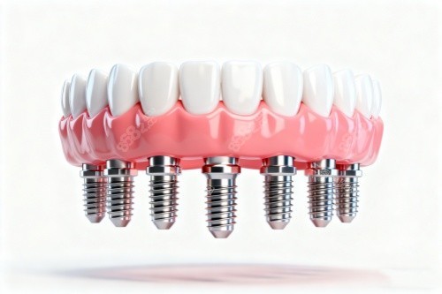 多顆種植牙展示圖