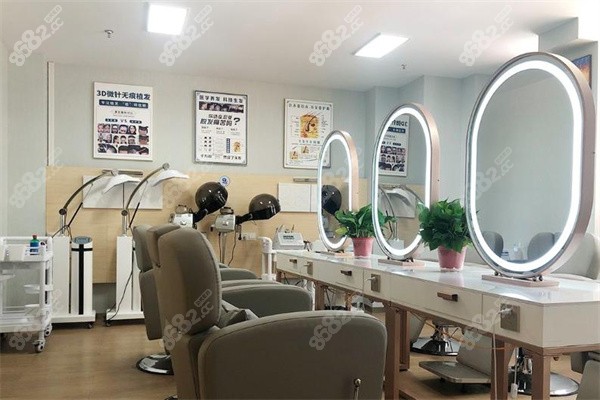 青島建中植發(fā)的環(huán)境