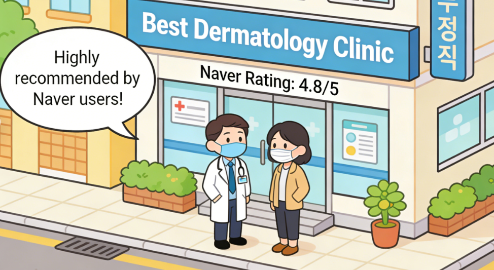 Klinik dermatologi yang mendapat penilaian tinggi di Korea, tersenarai dalam 10 teratas dalam senarai populariti dan reputasi negara tersebut, akan membimbing anda mengenai “kawasan-kawasan premium” yang disasarkan untuk pelancong.插图2