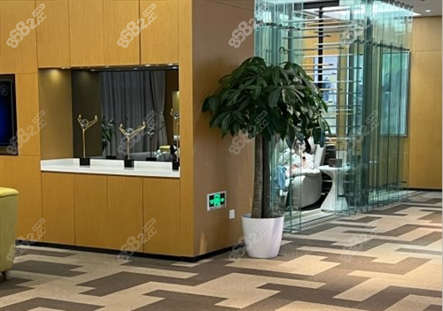 南京藝星整形大廳一角