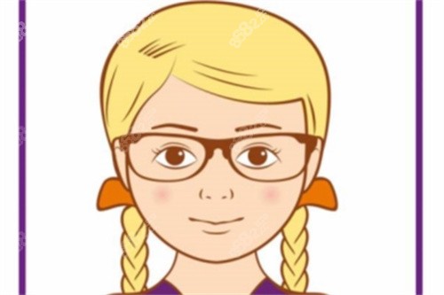 近視戴眼鏡卡通圖 近視戴眼鏡卡通圖