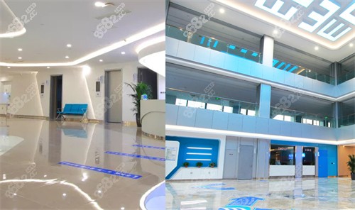 邯鄲愛眼眼科大廳環(huán)境拼圖