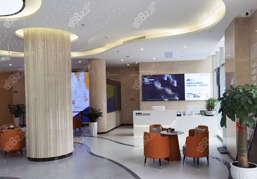 海口諾貝爾口腔大廳休息區(qū)