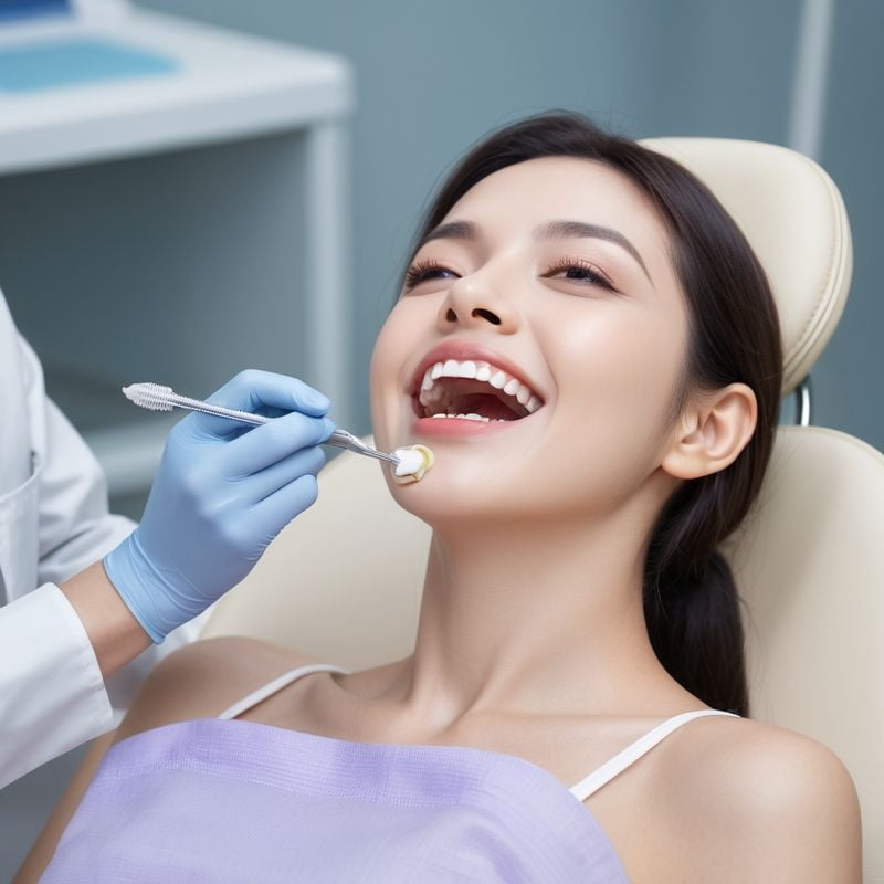 非常難處理的側(cè)面齲齒圖片中鄰面齲是如何形成的？