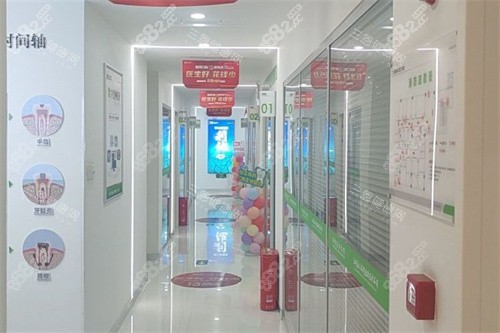 鄭州植得口腔學院院區(qū)走廊環(huán)境