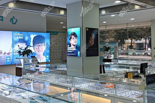 成都新視界眼科配鏡區(qū)圖