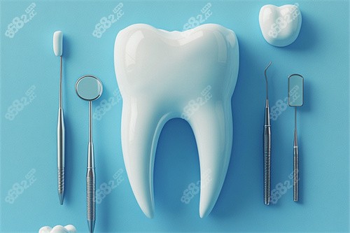 牙齒檢查設備漫畫示意圖
