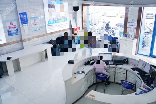 阜陽愛齒口腔大廳俯視圖