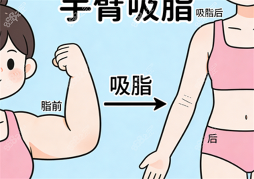 手臂吸脂前后的區(qū)別 手臂吸脂前后的區(qū)別