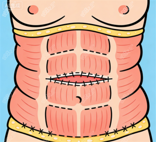 腹壁成形手術(shù)位置 腹壁成形手術(shù)位置