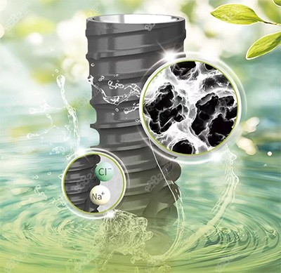 登德瑪種植牙表面材料