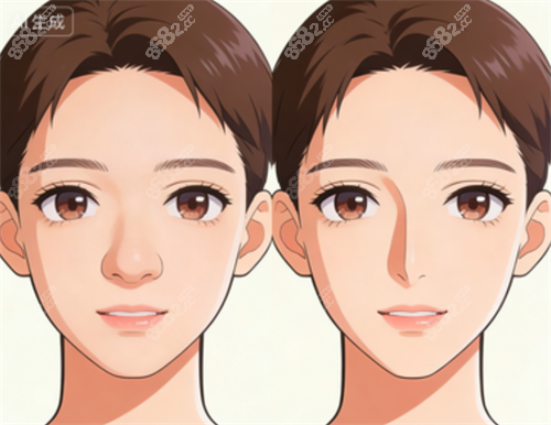 隆鼻手術(shù)前后對(duì)比 隆鼻手術(shù)前后對(duì)比