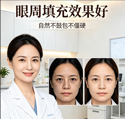 聶婕做眼周填充效果好嗎？真實(shí)顧客反饋淚溝黑眼圈改善明顯，自然不鼓包不僵硬