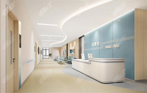 濰坊明潤(rùn)眼科醫(yī)院前臺(tái)大廳