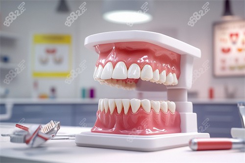 牙科真實牙齒模型展示圖