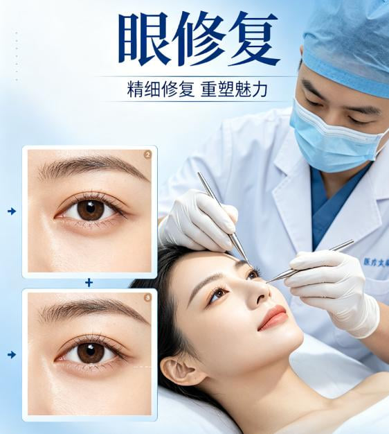二、陈小剑双眼皮修复的详细技术与适合人群分析